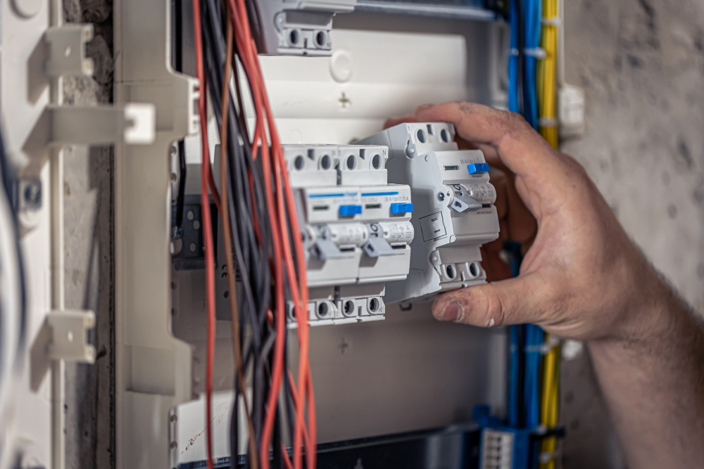 Solar electrician Sydney testing inverter due to reduced energy production